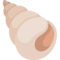 Spiral Shell emoji on Facebook